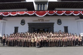 Jabar Kirim 558 Pramuka Terbaik ke Jambore Nasional