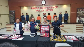 Polda Jatim Ungkap Penyeludupan Narkoba dalam Shock Breaker Sepeda Motor dari Malaysia