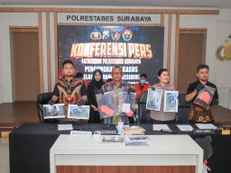 Polrestabes Surabaya Ringkus Tiga Residivis Curanmor
