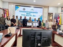 Sinergi Industri dan Institusi Pendidikan, PT BSI lakukan MoU dengan Fakultas Ilmu Kelautan Unibraw
