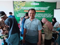 Izul Fiqri, Ketua RW 02 Panjang Jiwo : Ingin Jadikan Wilayahnya Menjadi Kampung Hidroponik dan Herbal