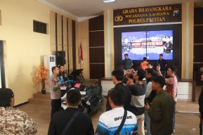 Polres Pacitan Amankan Tersangka Curanmor dan 2 Unit Motor Curian