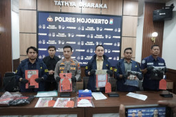 Polres Mojokerto Ungkap Kasus Penipuan Modus Uang Gaib