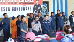 Polresta Banyuwangi Ringkus Pelaku Pecah Kaca, Dua Tersangka Pernah Beraksi di Malaysia