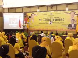 Akbar Tanjung Deklarasi Pemenangan Machfud Arifin-Mujiaman
