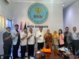 Penyalahguna Narkoba Tahun Ini di Surabaya Meningkat, STIKOSA -AWS Siap Lawan