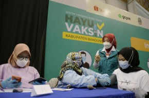 Ditutup, Sentra Vaksinasi si Jalak Harupat Capai Target Sasaran