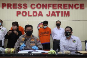 2 Pengedar Narkoba Antar Provinsi, Di Tangkap Ditresnarkoba Polda Jatim