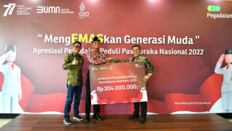 Pegadaian Berikan Tabungan Emas Bagi Paskibraka