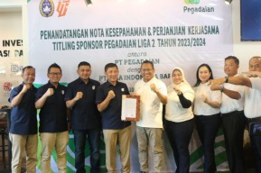 Pegadaian Jadi Sponsor Utama Kompetensi Sepakbola Liga 2 Indonesia