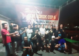Warga Citra Harmoni Gelar Lomba Domino Untuk Pemilu Aman Damai