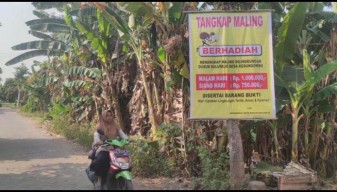 Sayembara Tangkap Maling Berhadiah Uang Tunai Buat Warga Nganjuk Semangat Jaga Keamanan