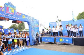 Dihadiri Ribuan Pelari, PLN Mobile Color Run 2024 Sukses di Gelar di Surabaya
