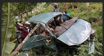 Kecelakaan Tunggal di Mojokerto Ternyata Wisatawan Asal Surabaya