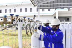 Subholding Gas Pertamina Salurkan 500 Tabung Oksigen untuk Rumah Sakit di 3 Provinsi