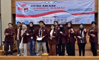 BEM UNIPI Deklarasi Pemilu  Damai