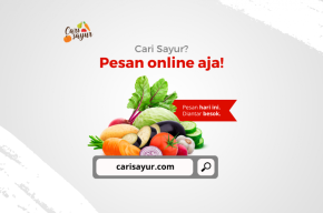 #DiRumahAja, Waktunya Belanja Sayur dan Buah Secara Online