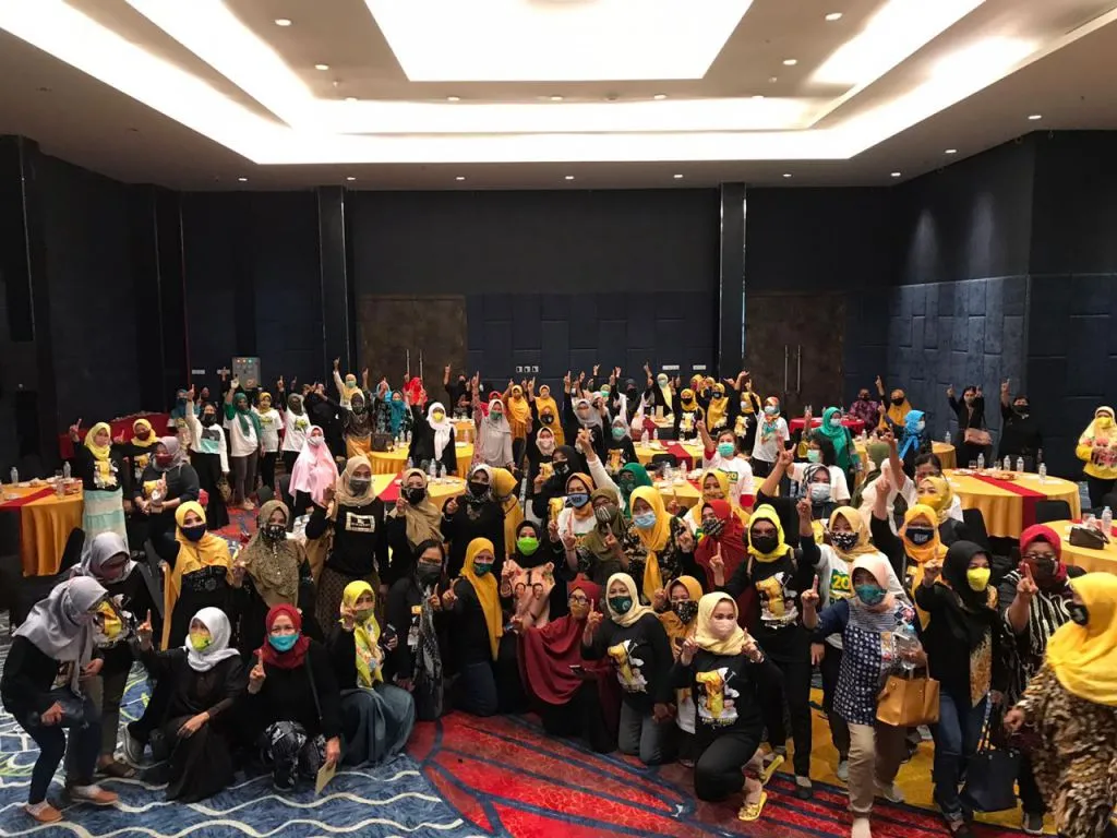 Emak-Emak di 18 Kecamatan di Sidoarjo, Siap Menangkan BHS