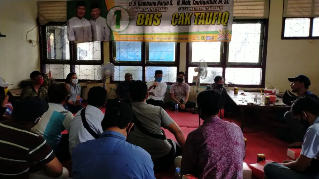 Sambangi Balai Wartawan Sidoarjo, BHS Disebut yang Pertama