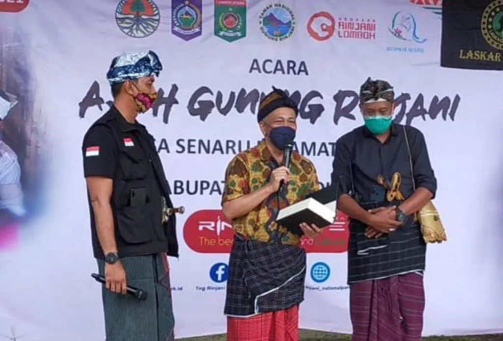 Konservasi SDA Lingkungan Gunung Rinjani Harus Melibatkan Masyarakat Adat