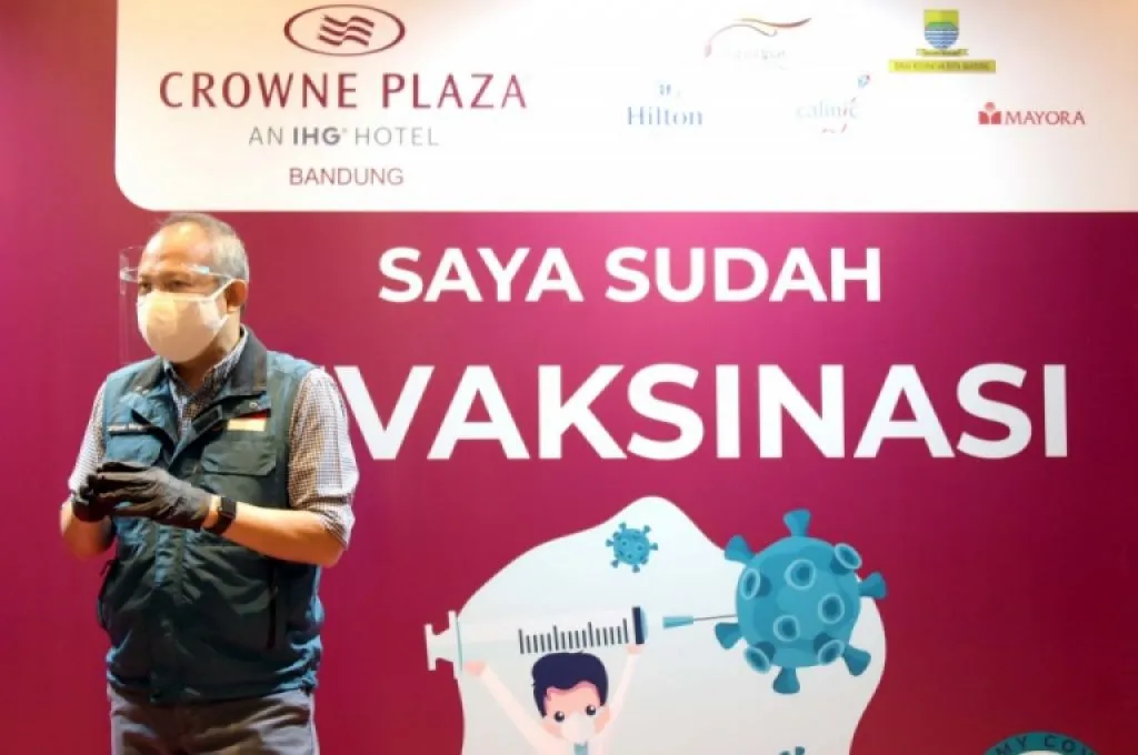 Tingkat Pemakaian Vaksin Jabar 80 Persen