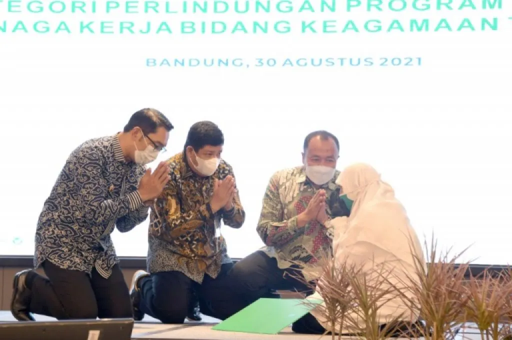 Jabar Terima Rekor MURI Jamsostek Tenaga Pendidik Keagamaan Terbanyak Tingkat Nasional