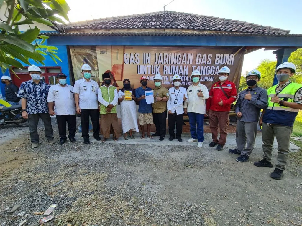 Sepanjang 2021, Aliran Gas Bumi Bertambah ke 23.570 SR di Pasuruan dan Probolinggo