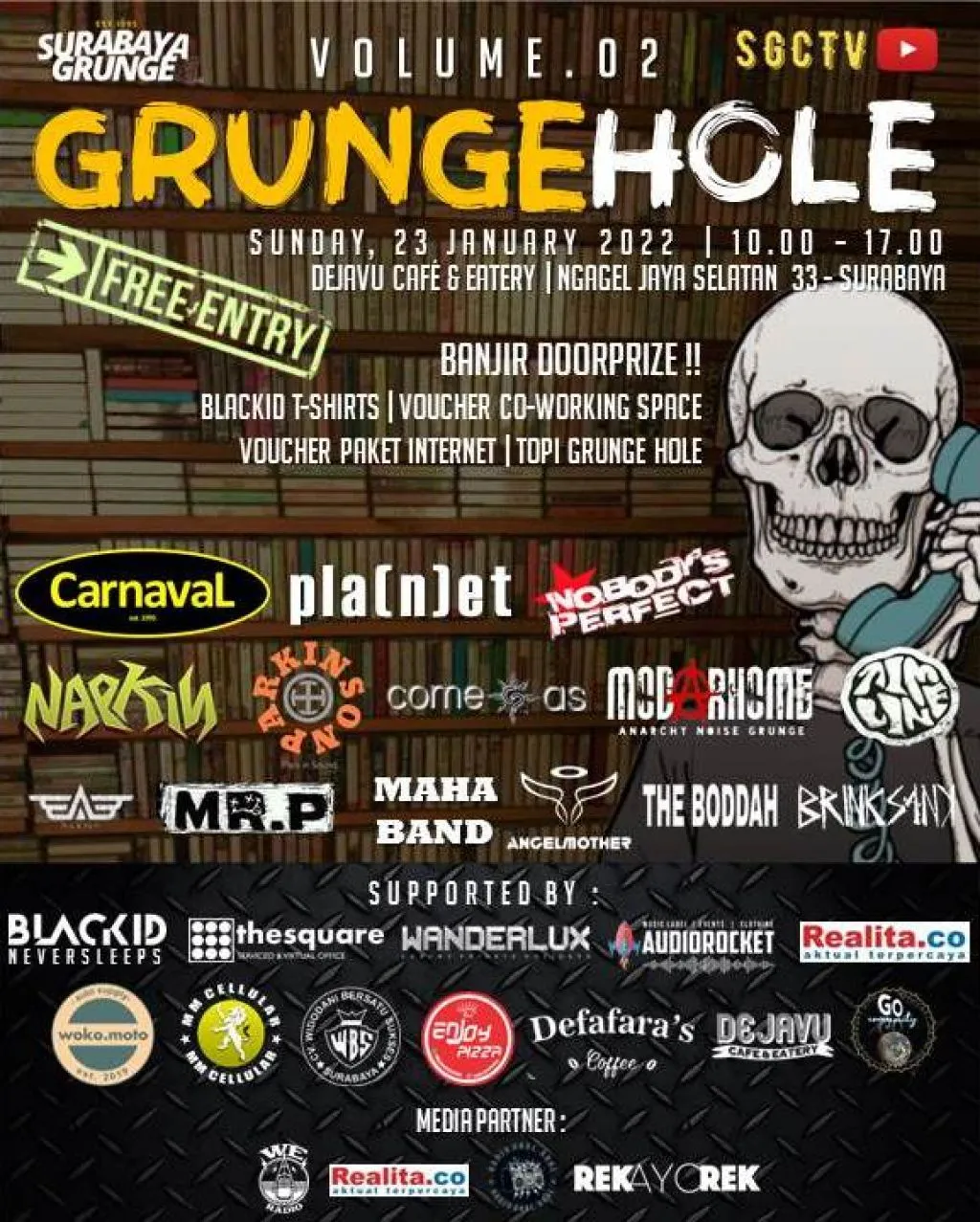 Grunge Hole Volume 2, Grunge Bangkit lagi di Surabaya