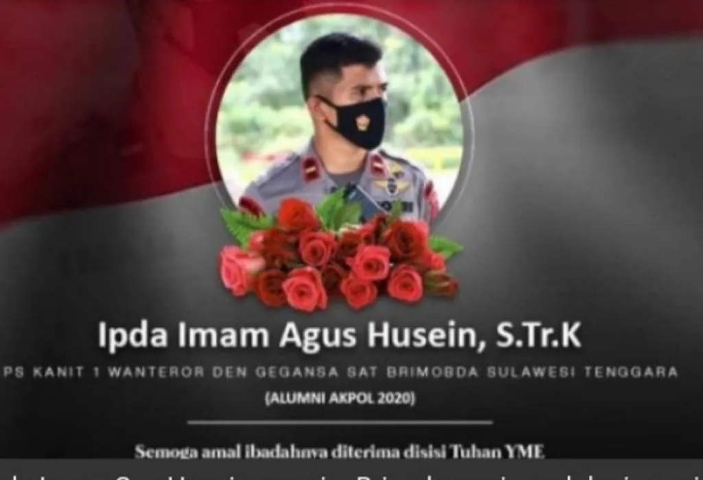Perwira Brimob Meninggal Usai Jaga Demo 11 April