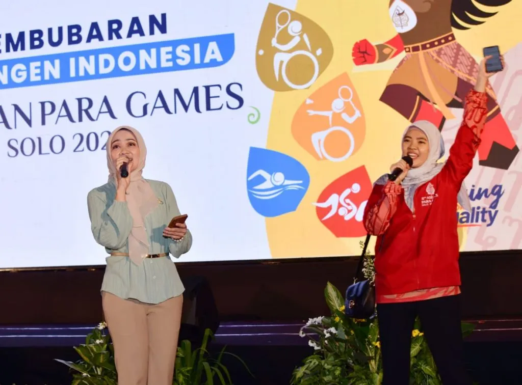 Hadiri Pembubaran Kontingen di Surakarta, Atalia: Kalian Inspirasi bagi Indonesia