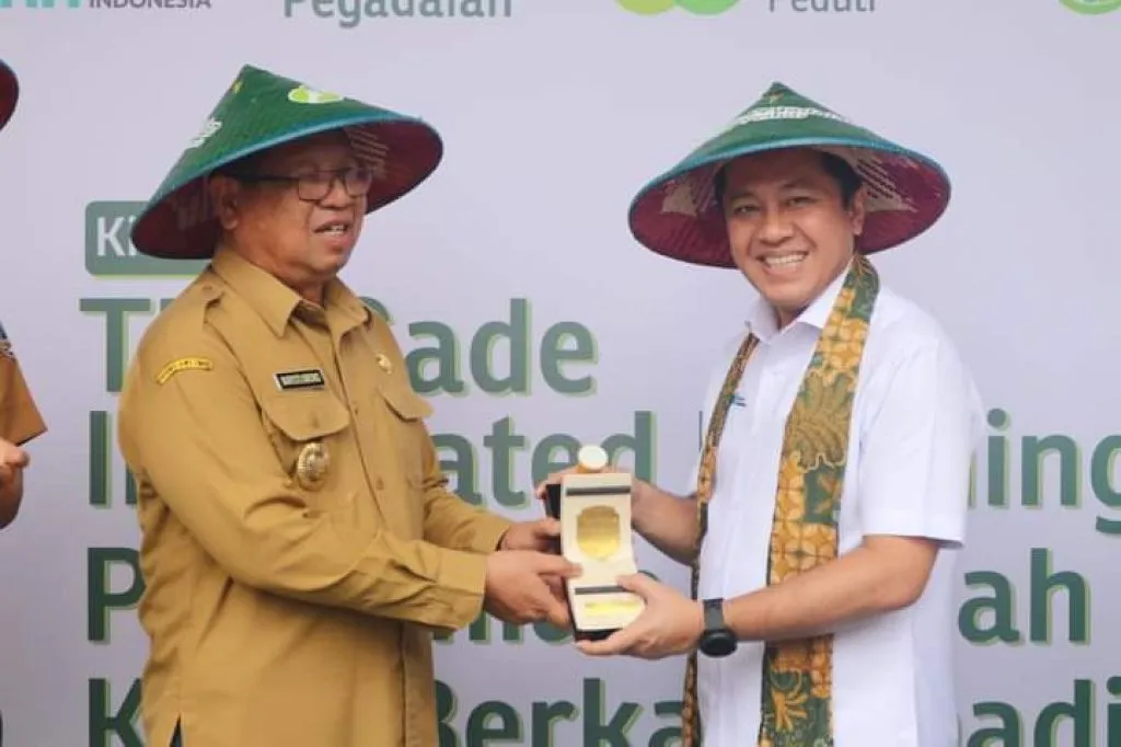 PT Pegadaian dan Pemkab Tulungagung Luncurkan Program The Gade Integrated Farming