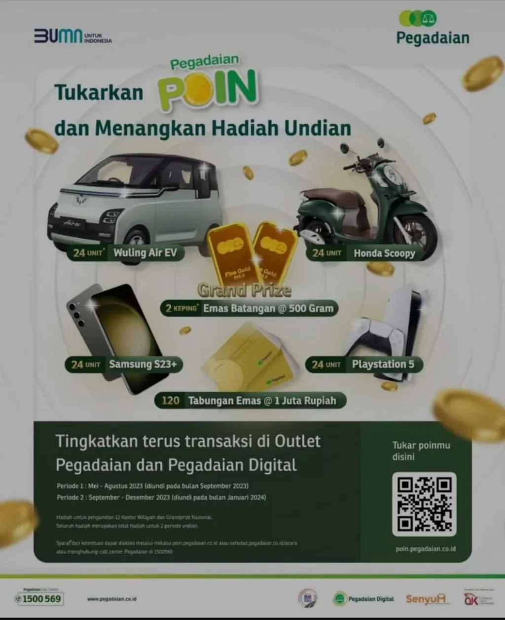 PT Pegadaian Luncurkan Program Pegadaian Point
