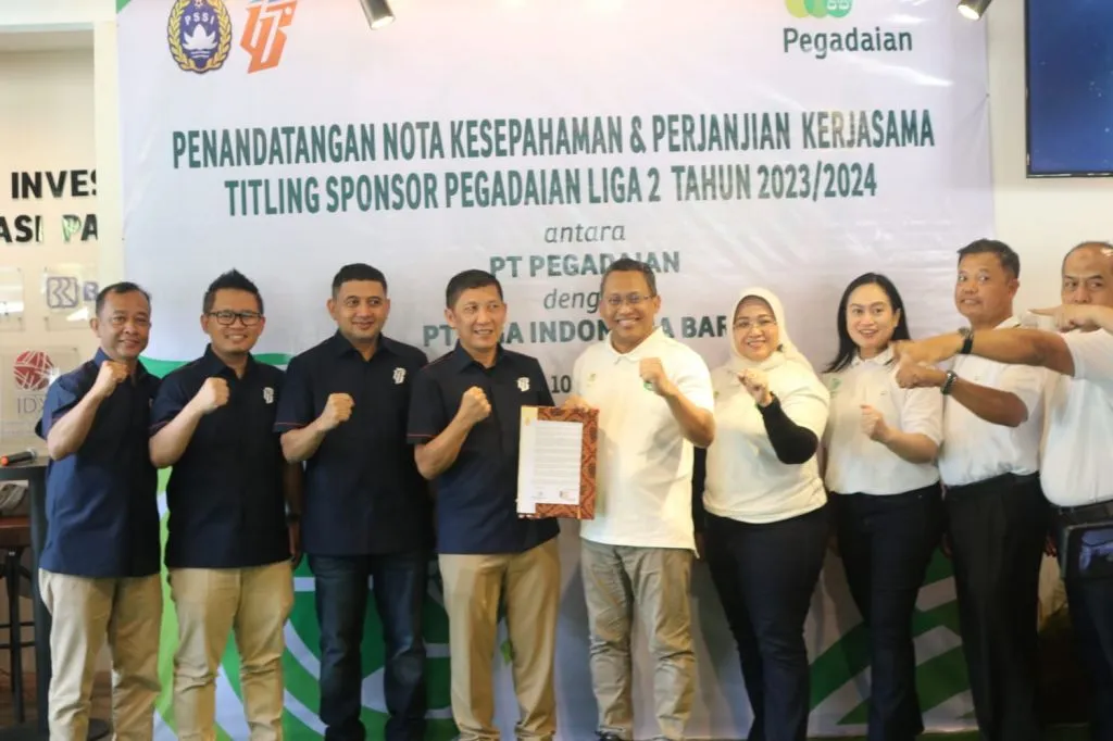Pegadaian Jadi Sponsor Utama Kompetensi Sepakbola Liga 2 Indonesia