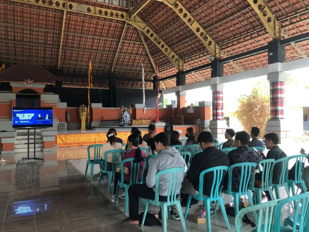 Rajut Kebhinekaan Mahasiswa Hindu Deklarasi Pemilu Berintegritas
