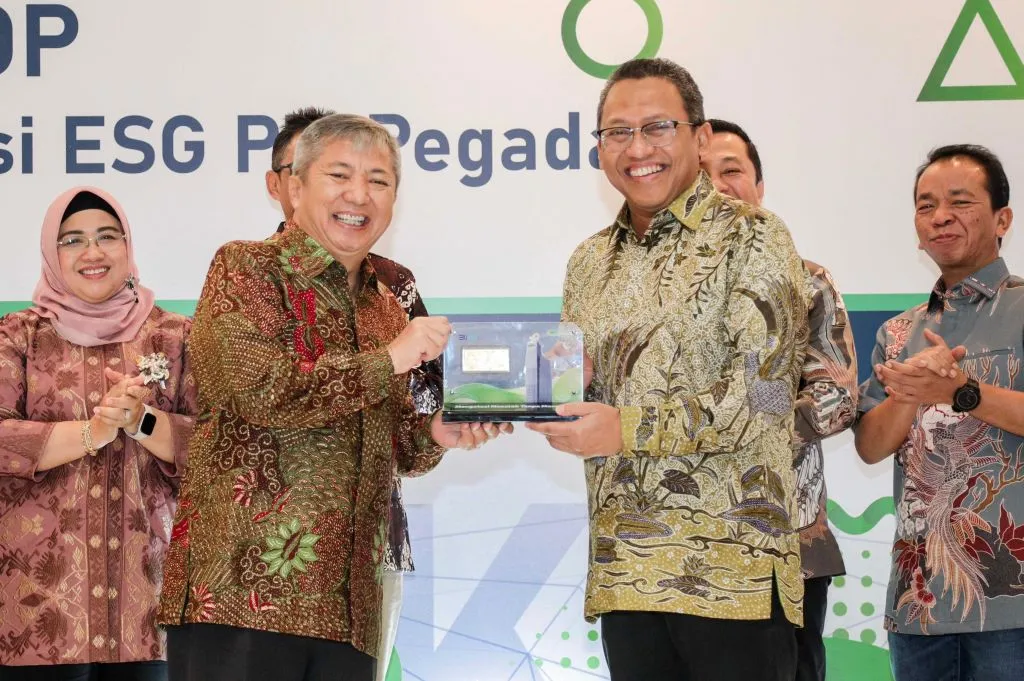 PT Pegadaian gelar workshop bertajuk “Implementasi Environmental, Social, and Governance (ESG)” di The Gade Tower, Jakarta pada hari Selasa (23/01).