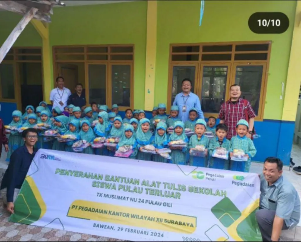 Pegadaian Peduli Pendidikan Anak Pulau