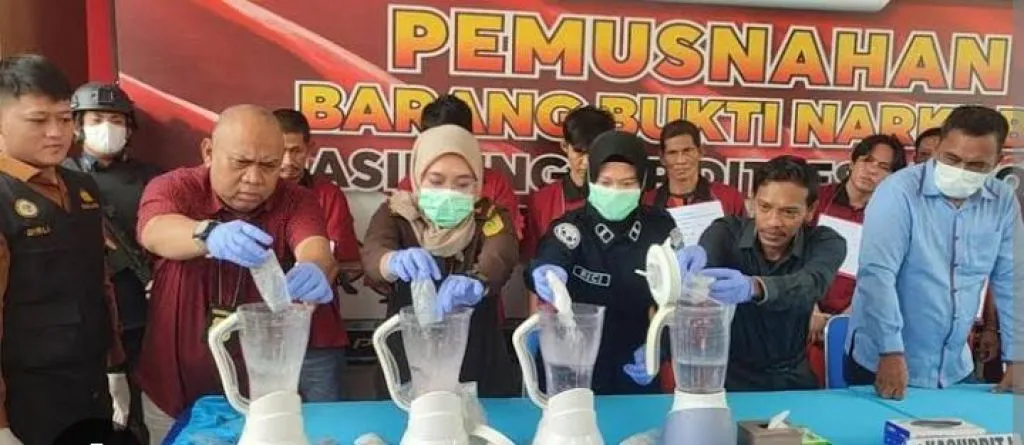 Pelaku Kebanyakan Remaja, Kasus Sabu di Lamongan Turun