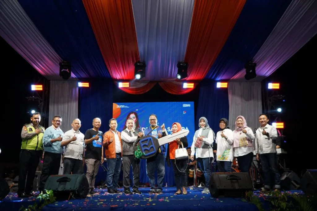 Kemeriahan Program Panen Hadiah Simpedes BRI Cabang Sidoarjo