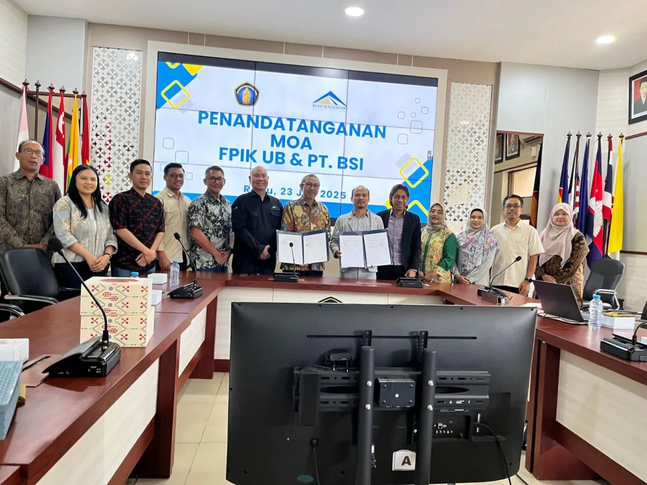 Sinergi Industri dan Institusi Pendidikan, PT BSI lakukan MoU dengan Fakultas Ilmu Kelautan Unibraw