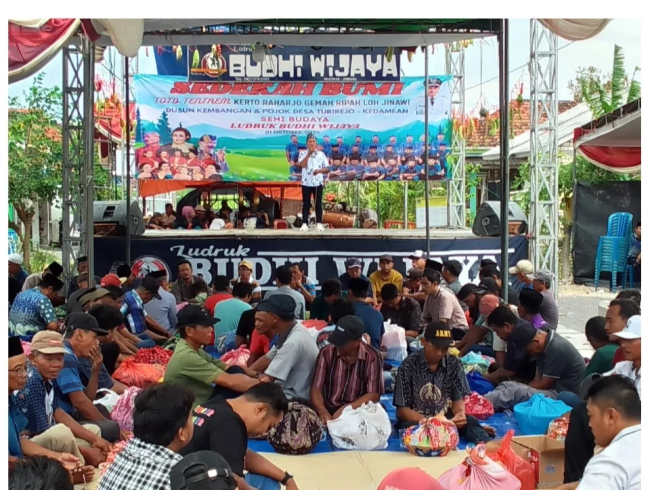 Wujud Rasa Syukur Dusun Kembangan Gelar Sedekah Bumi