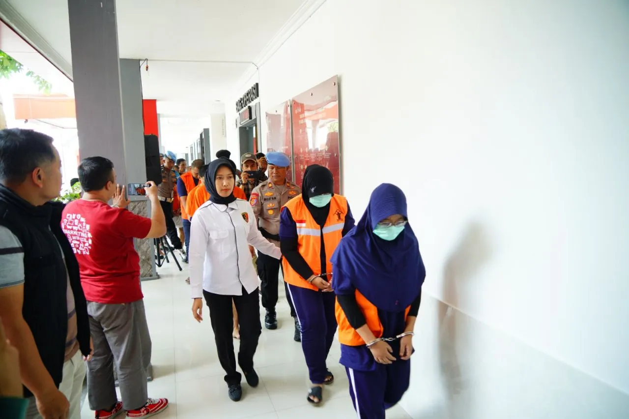 Polres Ponorogo Ringkus Pasutri Dugaan Penjual Senpi Rakitan