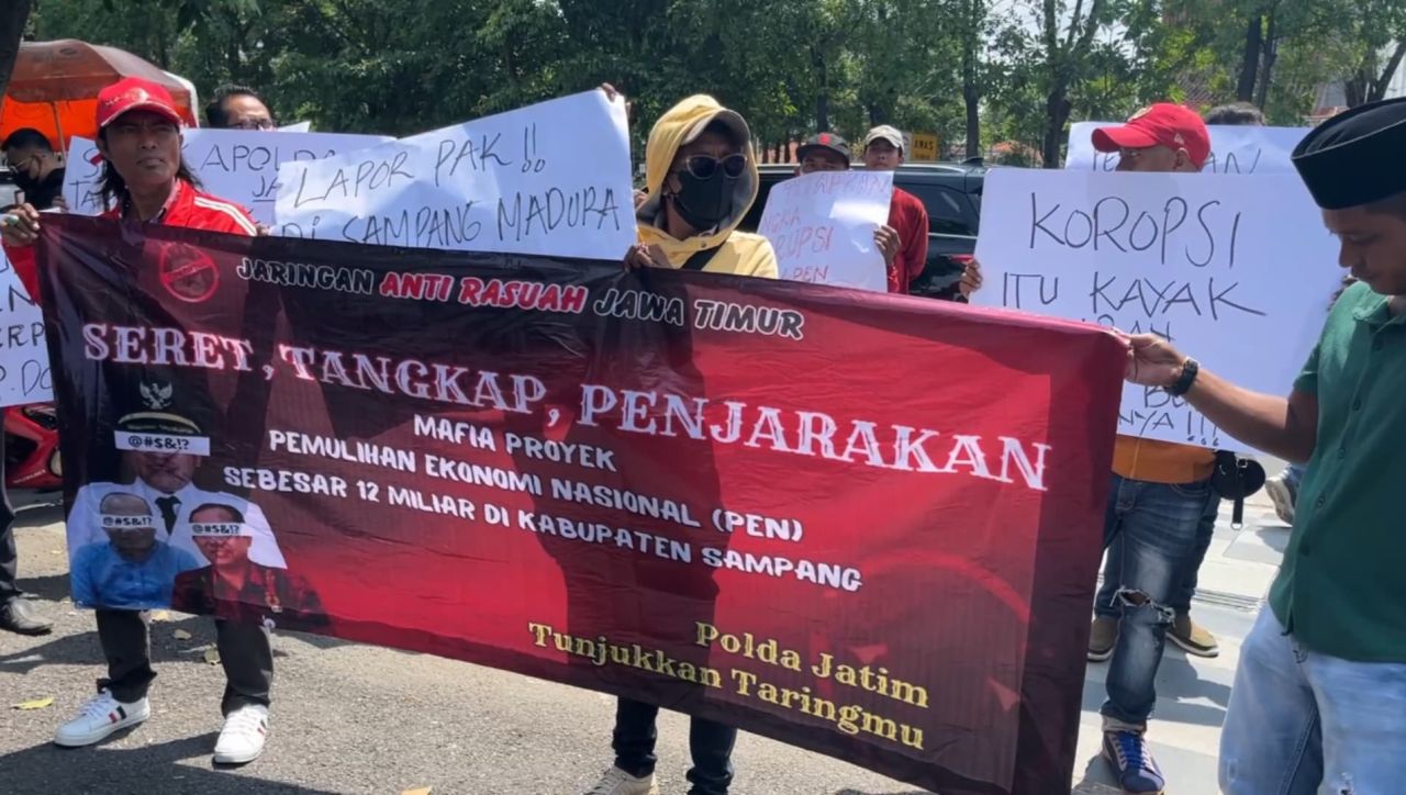 Polda Jatim Periksa Pegawai Dinas PU Sampang, Dugaan Korupsi Dana PEN 12 Milyar