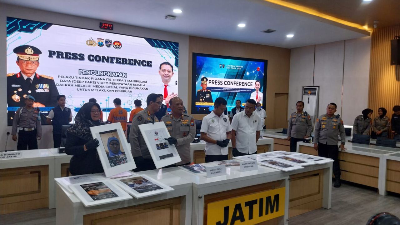Polisi Ungkap Penipuan Deep Fake Gunakan Video Tiga Gubernur