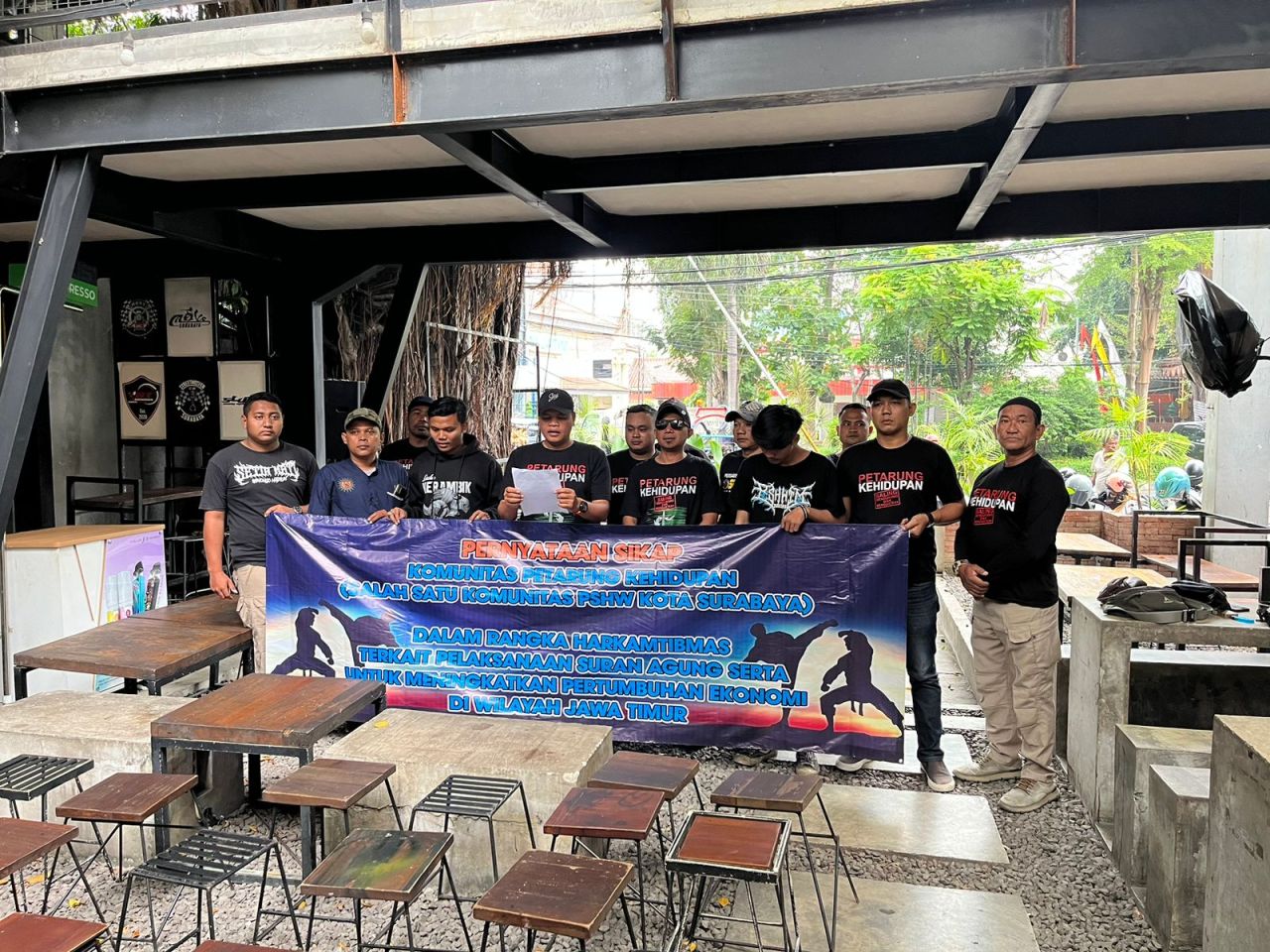 Komunitas PSHW Surabaya deklarasi damai perayaan Suran Agung