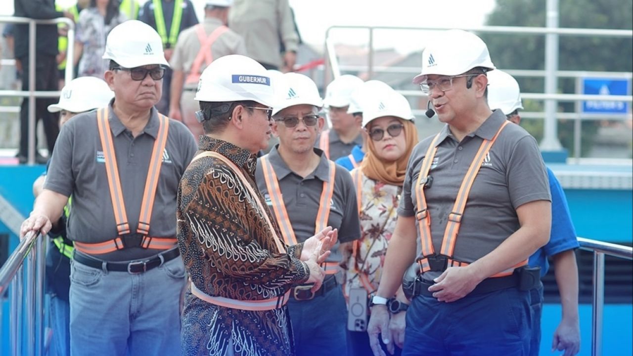 PAM Jaya menunjukkan performa positif dan langkah progresif di bawah kepemimpinan Direktur Utama Arief Nasrudin.
