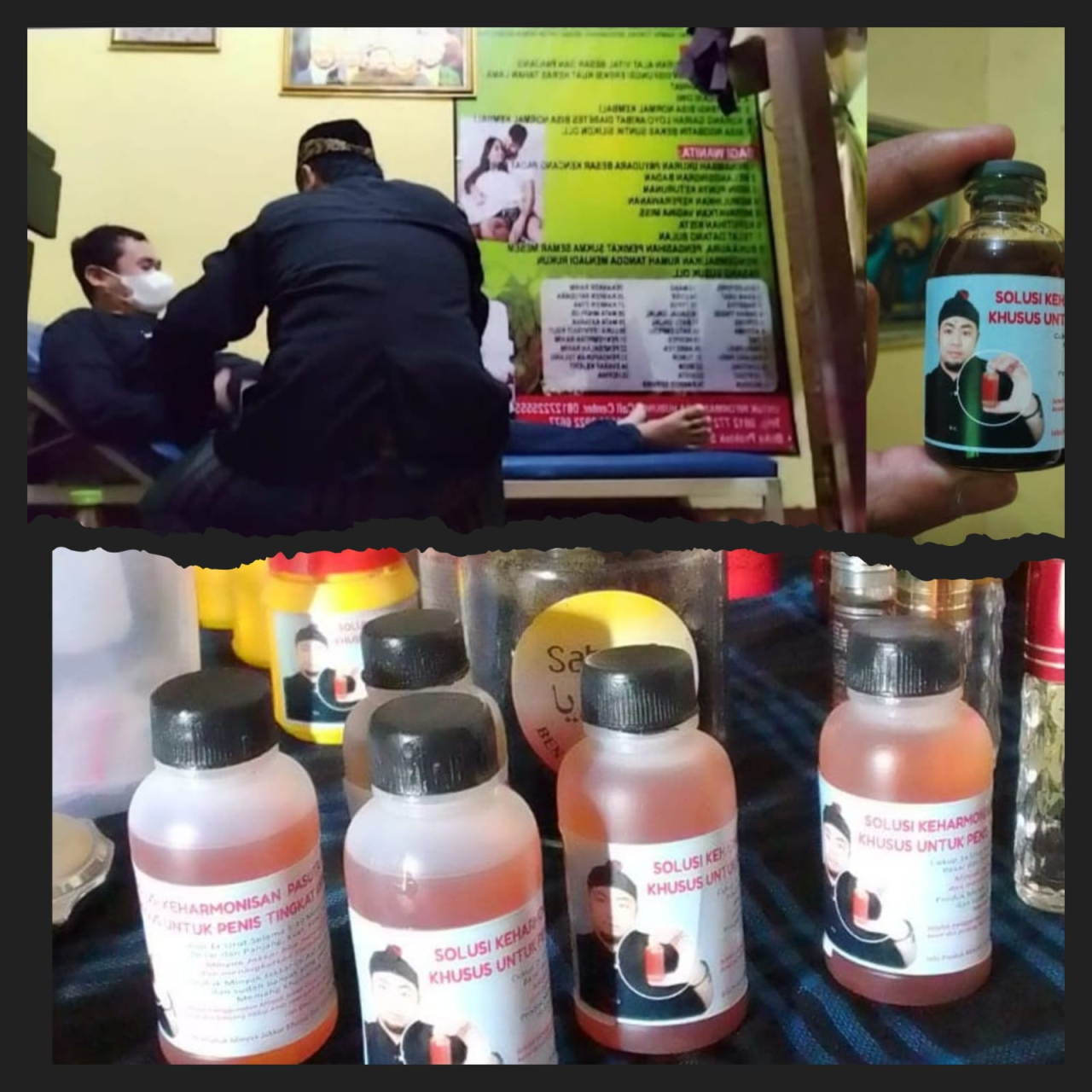 Pengobatan Alat vital H Abdul Azis