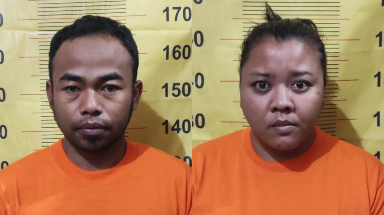 Tersangka Pasutri rwsidivis narkoba