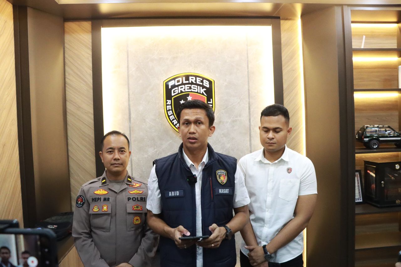 Tipidter Polres Gresik Tetapkan Tersangka Tambang Ilegal di Bungah