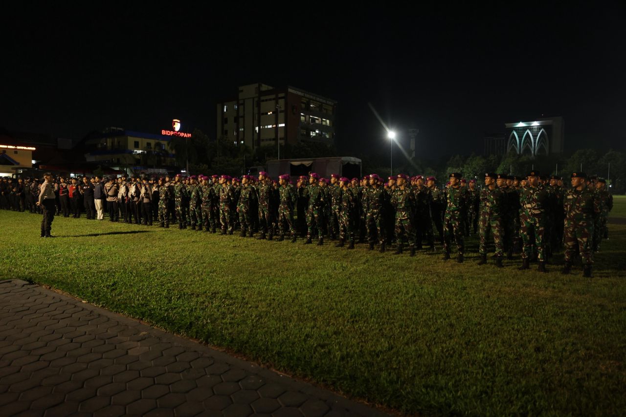 Polda Jatim Gelar Patroli Skala Besar Jamin Rasa Aman Masyarakat