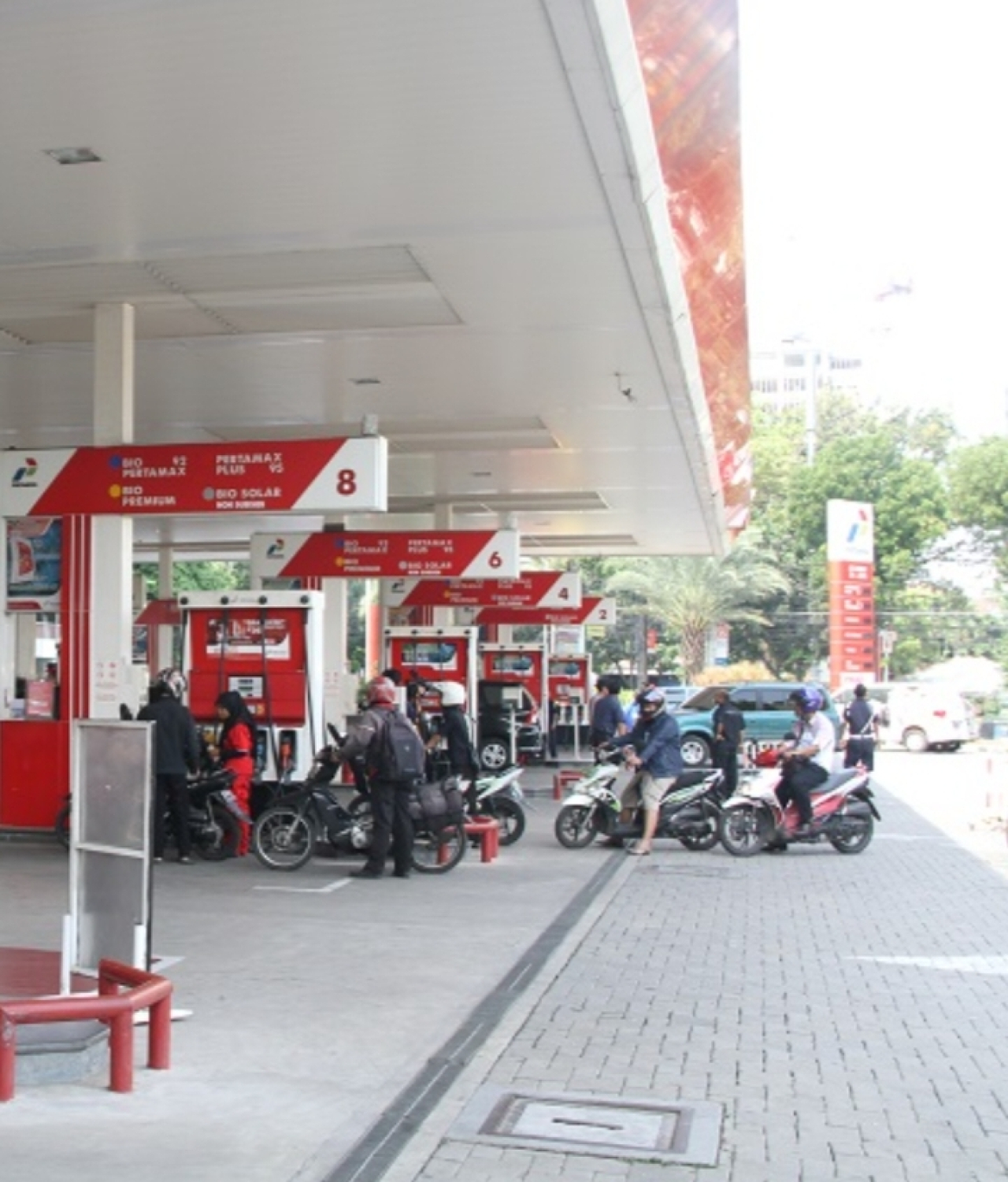 Foto Ilustrasi SPBU